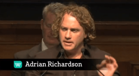 Richardson, who was killed a chicken with his bare hands, has “no problem” with eating meat (although he makes sure to emphasize that going vegetarian is a “noble” choice), and denounces the proposition to take meat off the menu as “un-Australian”.