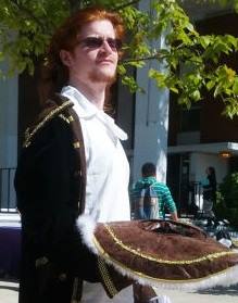 Jimmy Palmer in Pirate Regalia