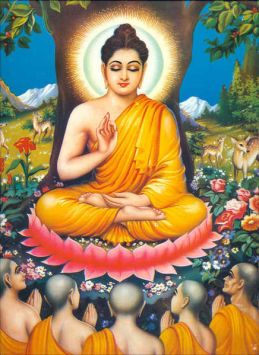 Buddha_discourse_under_tree