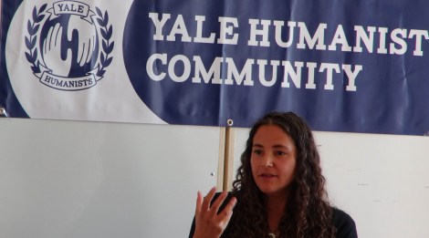 Prof Santos at Humanist Haven