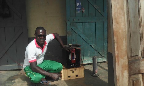 The HSC enjoys breakfast next door to a concrete seller with a wide range of musical taste from across Ghana. A Konkumba by tribe, the large geographical/cultural span of his sonic palette makes our breakfast that much sweeter. (Sweet in Ghana is all encompassing term for tasty or fulfilling).