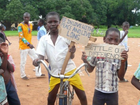 be in love with peace